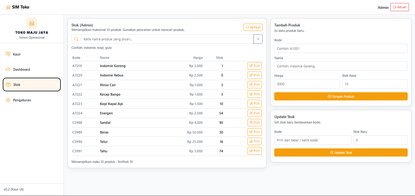 SIM Operasional Toko - Image 2