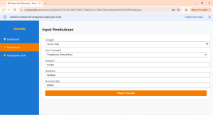Template Pembukuan Bisnis